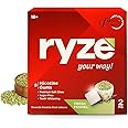 RYZE Nicotine Gum 2mg | Fresh Fennel | Soft Chew, Easy on Throat, Sugar Free | Quitting Smoking & Chewing | Smoking Cessation | 90 gums (9 Gums Each Pack) | Combo Pack of 10