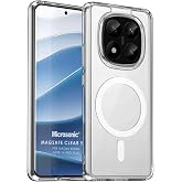 Microsonic Xiaomi Redmi Note 14 Pro Plus i&ccedil;in Kılıf MagSafe Clear Sararmaz Şeffaf [Redmi Note 14 Pro Plus ile Uyumlu Kılıf - 