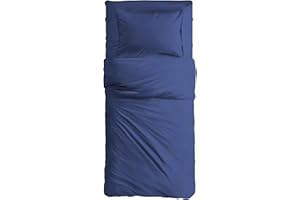 MAXIME MAISON - Set Lenzuola Letto Singolo Cotone Estive, Completo Letto Singolo Cotone con Federa Tinta Unita, Lenzuolo 100% Puro Cotone Anallergico, Biancheria da Letto Manifattura Made in Italy