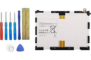 Vvsialeek Akku EB-BT550ABE für Samsung Galaxy Tab A 9.7 SM-T550 T555C SM-P550 P555 with Toolkit