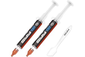 SYY Pasta Termica 10g con Toolkit, Thermal Paste Nuovo aggiornamento Facile da Applicare, Conduttività Termica Estremamente Alta, Pasta termoconduttiva per PC CPU GPU PS4 Processore