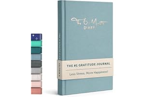 UrBestSelf The 6-Minute Diary (Le journal de 6 minutes en anglais) | 6 Minutes a Day for More Mindfulness, Happiness and Productivity | A Simple and Effective Gratitude Journal
