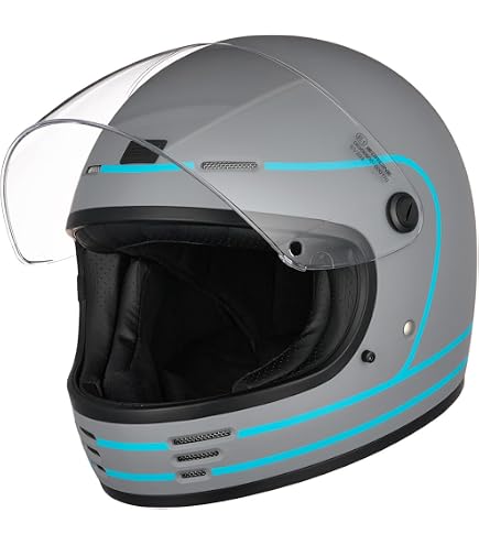 Casco Integral De Moto HJC V10 - Talla XL, Fibra De Vidrio, Peso 1450g, Homologación ECE 22.06