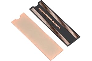 PLYISTY 2Pcs M.2 2280 NVMe SSD Heatsink, Laptop NVMe M.2 Heatsink, Graphene Dual Layer Heat Sink Copper, for M.2 2280 SSD Laptop