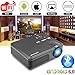 Price comparison product image CAIWEI WXGA LED HD Wireless Bluetooth HDMI Projector Smart LCD Android Video Projector Wifi Airplay 4200 Lumen 1080P Multimedia HDMI USB VGA AV Audio for iPhone iPad Mac Smartphone Laptops TV DVD PS4