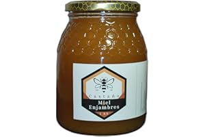 HANDMADE Miel Natural de Abeja, Pura y Artesanal | COSECHA DE CASTAÑO de AGOSTO 25 (Líquida) | Origen ASTURIAS, ESPAÑA | Directa del Apicultor | 1 KG