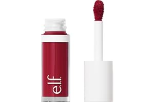 e.l.f. Camo Liquid Blush, blush liquido a lunga tenuta altamente pigmentato, crea un finish delicato effetto umido, prodotto vegano e non testato sugli animali, Berry Well