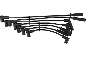 X AUTOHAUX Car Spark Plug Coil Wires Ignition Coil Harness Cable Fit for Jeep Cherokee XJ 1991-1999 L6 4.0L No.83507178/5017059AA - Pack of 7