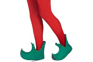 DEGUISE TOI Generique - Wichtel-Schuhe Kostümzubehör Elf grün Einheitsgröße