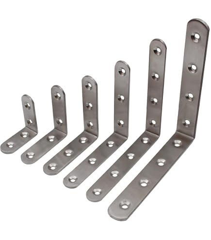Winkelblech 1 M – Schenkel 30x30 Mm, 90° – Alu Braun RAL 8014 – Einseitig Farbig, Für Bau, Handwerk & Deko