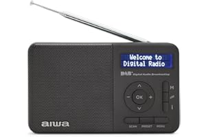 Radio Aiwa RD40DABBK Noir 2000 mAh