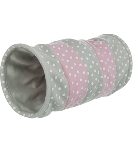 Tunnel Gioco In Peluche Per Gatti Trixie - Con Inserto Frusciante, Morbido E Accogliente