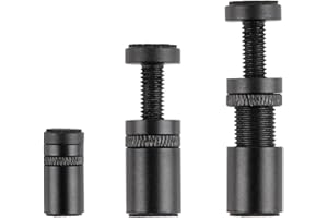 Duluok Gaming Support GPU,Aluminio, Soporte para tarjeta gráfica,Soporte para tarjeta gráfica vertical ajustable en altura, con imán, S (26 mm-50 mm), GB26 K