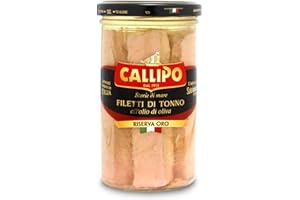 GIACINTO CALLIPO Filets de Thon à l'huile d'olive "Riserva Oro" 250gr