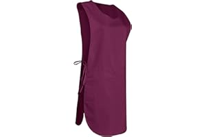SNV chasuble femme ménage entretien sans manches réglable polycoton 195 g poches pratiques tenue service nettoyage