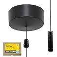 ElekTek UK Safety Approved Matt Black Bathroom Light Pull Switch Kit ...
