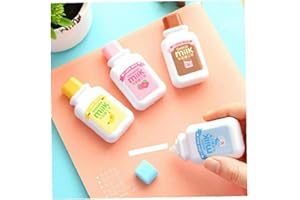 PiniceCore 2pc Netter Milch Correction Tape-Material Escolar Kawaii Stationery Office Schulbedarf Papelaria 6m, Zufällige Farben