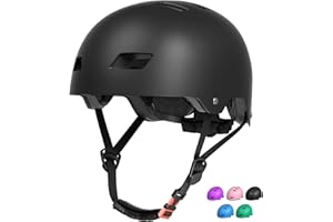 FAYDUDU Kids Bike Helmet Toddler Helmet for 3-13 Years Old Boys Girls Adjustable Skateboard Helmet Multi-Sports Lightweight Helmet Safety Protection Gear for Cycling Skateboard Scooter