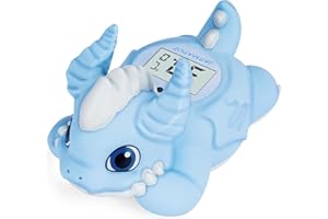 JARMAPOZ Termometro da bagnetto per neonati - Termometro per l'acqua per un bagno sicuro - Termometro galleggiante per vasca da bagno a lettura rapida in ℉ e ℃ - Essenziale per la cura dei neonati