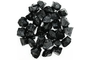 Nvzi Obsidian Stein, Mineralien Steine, Wassersteine Edelsteinwasser, Bergkristall Rohstein, Edelsteine Heilsteine, Kristalle Heilsteine, Uncut Gems, Natursteine, Mineralsteine für Trinkwasser(455G)