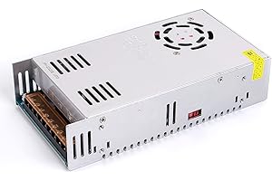 24V 25A 600W DC przełącznik zasilania zasilacz AC 110V/220V do adaptera zasilania DC-24V, ANGEEK przekształca stałe napięcie, nadaje się do świateł LED, kamer, systemów monitorowania, projektów