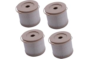beler 4 SET Fuel Filter Element 2010PMOR Diesel 30 Micron w/seal fit for Racor 500FG # 2010PM