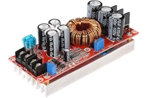ICQUANZX 1200W 20A DC Converter Boost Modulo di Alimentazione Step-up per Auto da 8-60 V a 12-83 V.