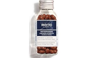 Phyto Phytophanere Complément alimentaire pour cheveux et ongles, 4 mois de traitement, 120 + 120 capsules