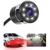 HD Waterproof Car Rear View Camera Parking Night Vision 8 LED Vehicle HD Waterproof Car Rear View Camera Parking Night Vision 8 LED Vehicle