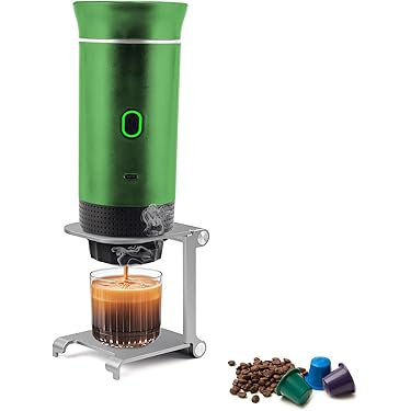 Tragbare Espressomaschine USB-C - 15 Bar Druck Für Camping & Reisen