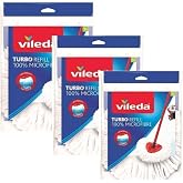 Vileda Turbo Yedek Paspas,%100 Mikrofiber, 3 Adet