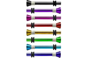 VASTU Acrylic Bong Metal Downstem Stem - Cone & Rubber Gromit Set - Random Colour (12cm) (1)