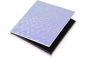 JTMM Empty Eyeshadow Box,Empty Magnetic Palette For Eyeshadows,Mermaid Empty Eyeshadow Box For Diy Tool,Highlighters/Blush/ Baked Powders/Foundation (XX070-S)