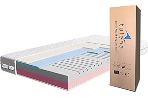 TULENA NOX materac 180x200 cm dwustronny piankowy. H3 + H4 Comfort 20 cm. zdejmowany antybakteryjny pokrowiec