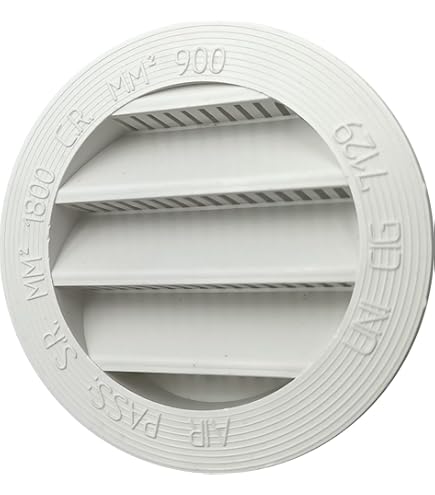 Griglia Di Ventilazione A2ZWORLD 230x230mm Bianca Con Zanzariera - Made In Italy - Foto 8