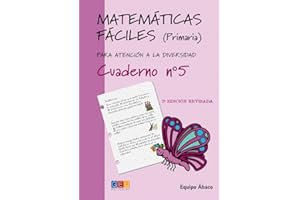 Matemáticas fáciles 5 / Editorial GEU / 2º Primaria / Mejora la resolución de ejercicios matemáticos / Recomendado como apoyo / Actividades sencillas