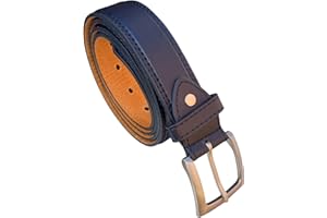 SOBO LEATHER Men's Leather Lined Trouser Belt in 4 Colours Sizes 28" - 60" Waist