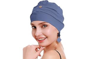 osvyo Copricapo per chemioterapia per donne che hanno perso i capelli a causa del cancro, in cotone, leggero