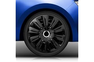‎AUTOTEPPICH STYLERS Bundle 15 Zoll Radkappen/Radzierblenden Nr.006 (Farbe Schwarz), passend für Fast alle Fahrzeugtypen (universal)