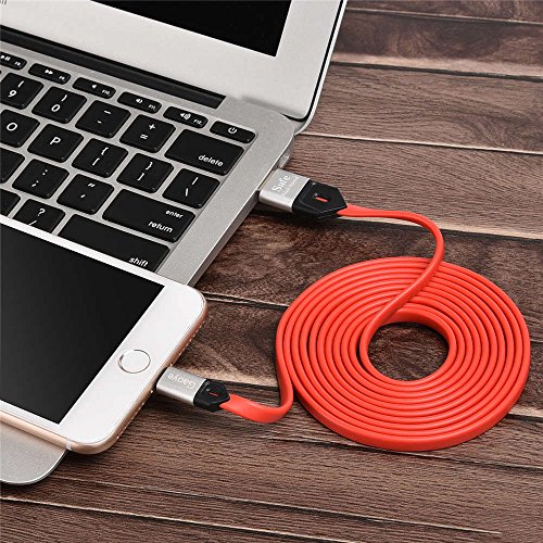 Lightning Kabel, Gaoye 6.6ft USB Ladekabel High-Speed Datenkabel für iPhone 7 7 Plus SE 6s 6 Plus 6 5S 5C 5, iPad Air 2, Mini 3, iPod 5, iPod Nano 7 (2-Pack / 2m) (Lightning Kabel) - 7