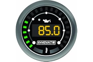 INNOVATE MOTORSPORTS Innovate 3852 Huile MTX-D pression et jauge de température numérique, Noir