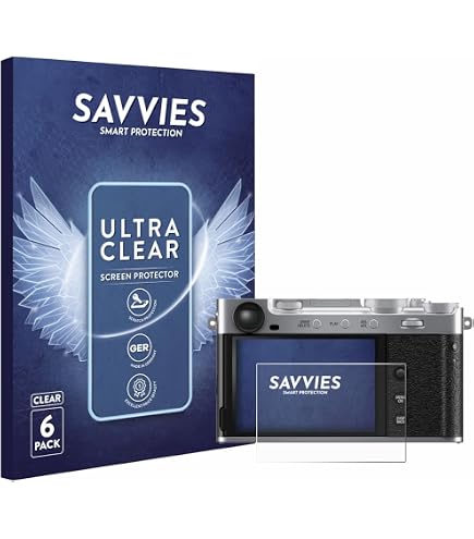 Protecteurs D'écran Bruni Pour Nikon D750 - Lot De 2 Films Anti-rayures, Transparents, Faciles à Poser