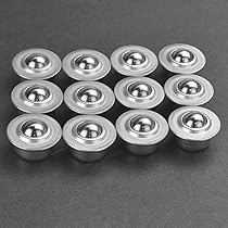 5 Rulli A Sfera In Nylon - Diametro 25 Mm Per Trasferimento E Movimentazione - Foto 9