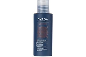 GYADA COSMETICS, Shampoo Secco Capelli Mori, Lenitivo e Rinvigorente, Dona Volume e Freschezza, per Capelli Mori, con Mallo di Noce, Aloe Vera, Vitamina B5 e Amido di Riso, 50gr
