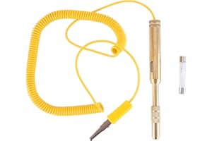 MoreChioce DC 6 V / 12 V / 24 V Tester obwodu elektrycznego z zaciskiem aligatora światło testowe obwód elektryczny automatyczny czujnik napięcia