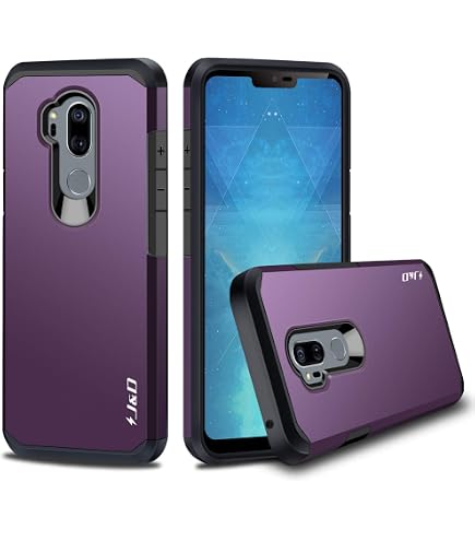 Cadorabo Hülle Für LG G7 ThinQ/FIT/ONE – Slim TPU Case Mit Metallic Design, Kratzfest, Rundumschutz