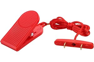 Generisch Treadmill Emergency Stop Switch Replacement Key with Dual Insert Design for Fitness Equipment Safety Switch Accessories