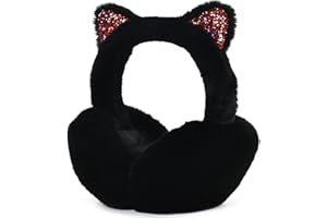 Unning Winter Ohrenschützer Damen Faltbare Plüsch Ohrenwärmer Mode Kunstpelz Weich Ohrabdeckungen Ear Muffs Ear Warmers for Women