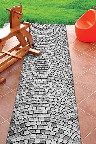 (7,99€/m) Weichschaummatte Antirutschmatte Badezimmermatte Sicherheit Badvorleger WC – Küche | Farbe : Hängebrücke 461-1 - 7