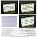 Produktbild DIY LED Lichtbox Lightbox A4 Leuchtschild 85 X farbig Buchstaben Emoji Tafel